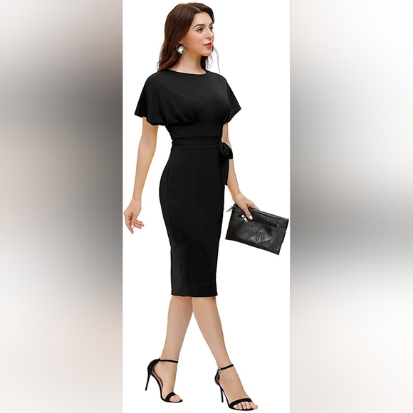 Jasambac Black Dress Size S NWT - Picture 4 of 8